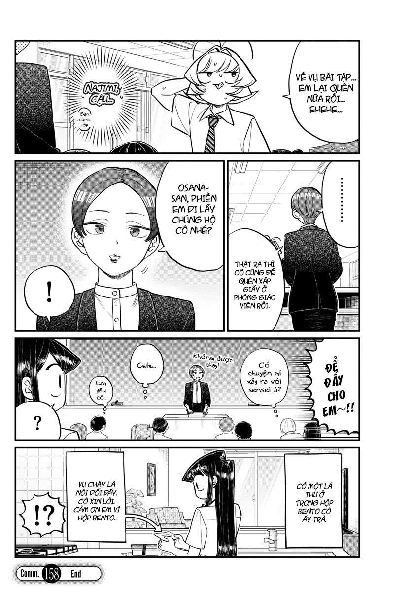 Komi-San Wa Komyushou Desu Chapter 158 - Trang 2