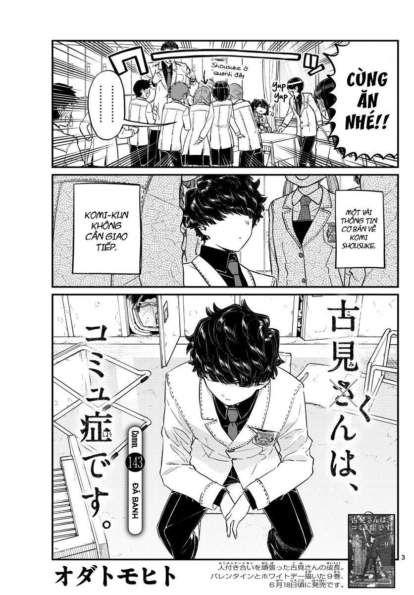 Komi-San Wa Komyushou Desu Chapter 143 - Trang 2