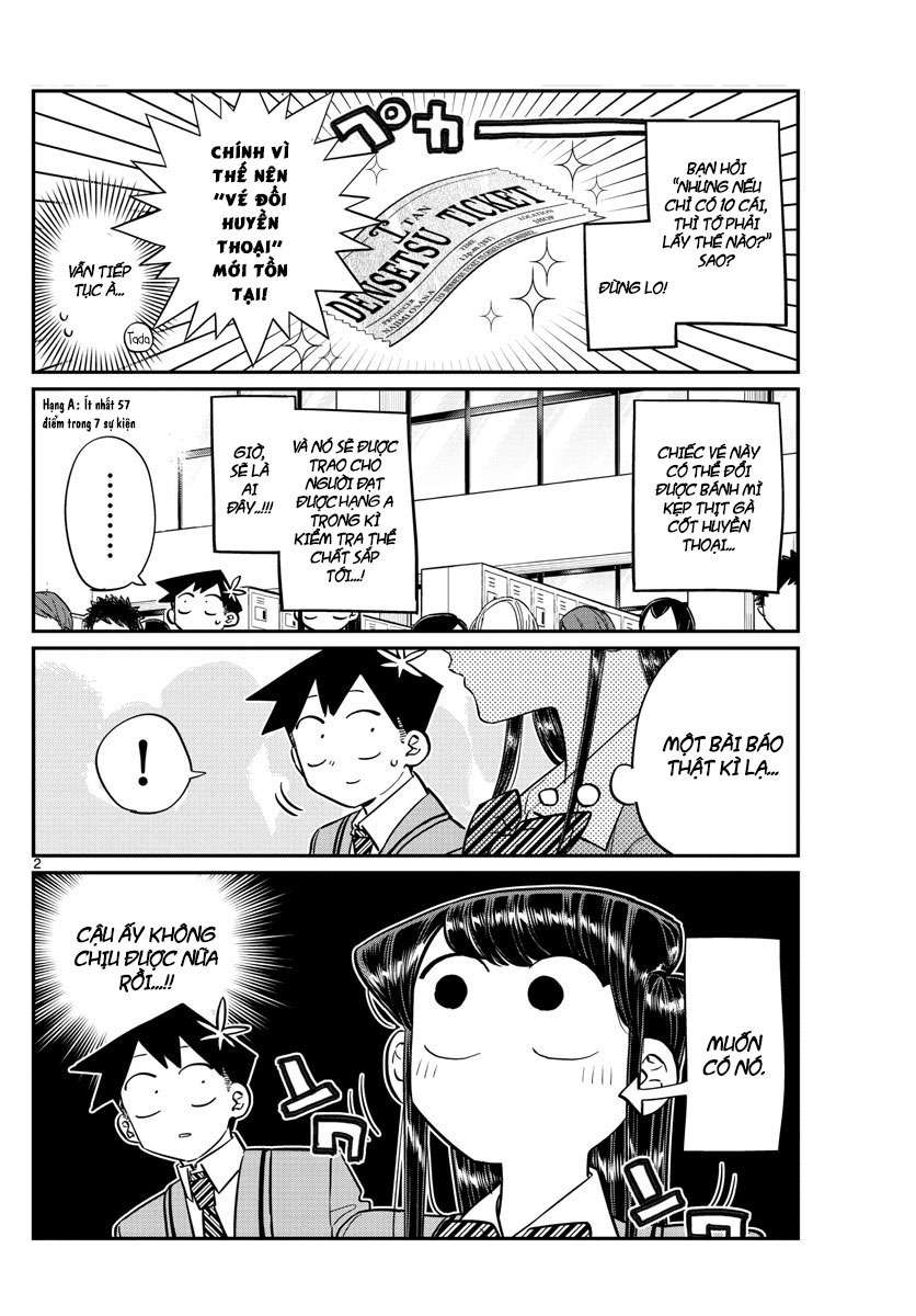 Komi-San Wa Komyushou Desu Chapter 137 - Trang 2