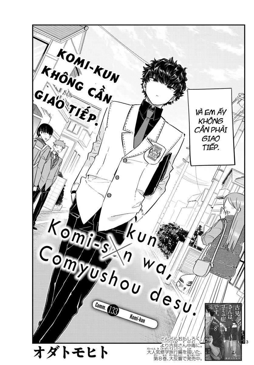 Komi-San Wa Komyushou Desu Chapter 133 - Trang 2