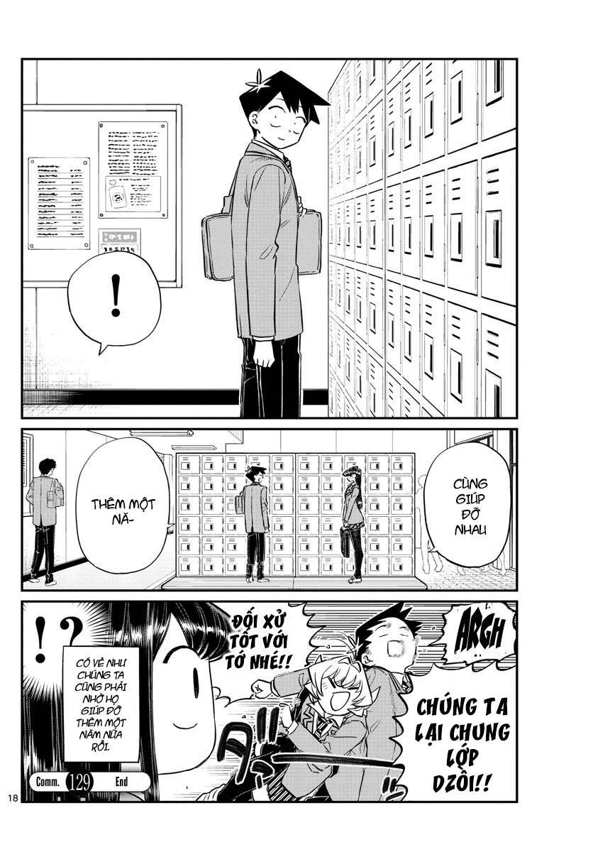 Komi-San Wa Komyushou Desu Chapter 129 - Trang 2