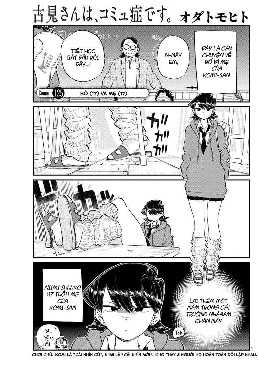 Komi-San Wa Komyushou Desu Chapter 125 - Trang 2