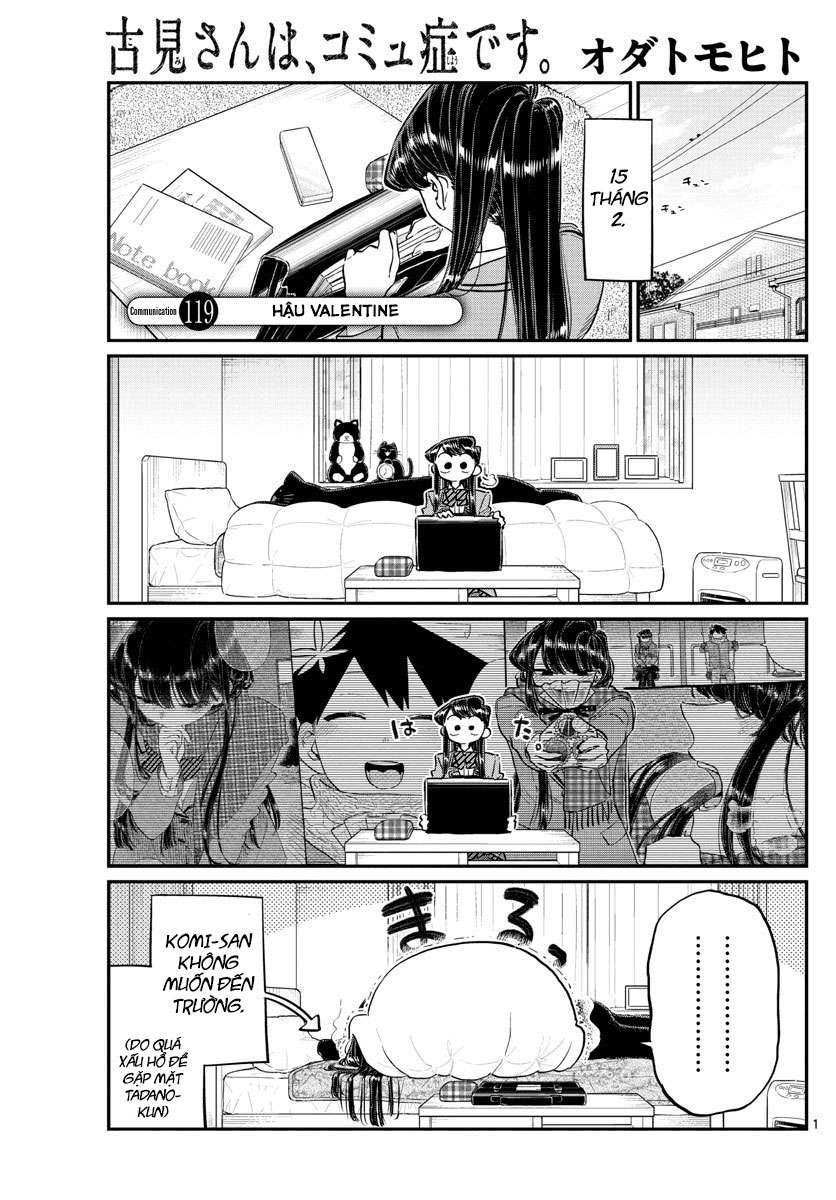 Komi-San Wa Komyushou Desu Chapter 119 - Trang 2