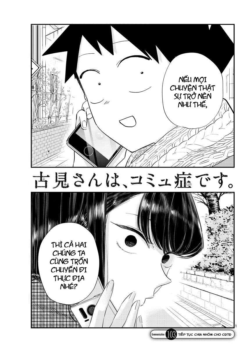 Komi-San Wa Komyushou Desu Chapter 103 - Trang 2