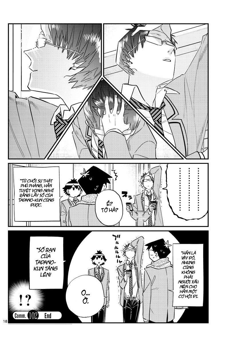 Komi-San Wa Komyushou Desu Chapter 102 - Trang 2