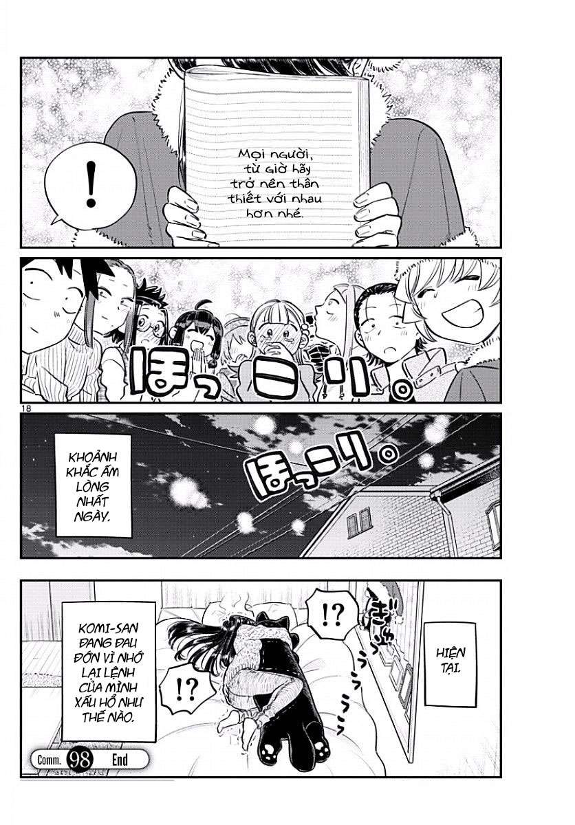 Komi-San Wa Komyushou Desu Chapter 98 - Trang 2