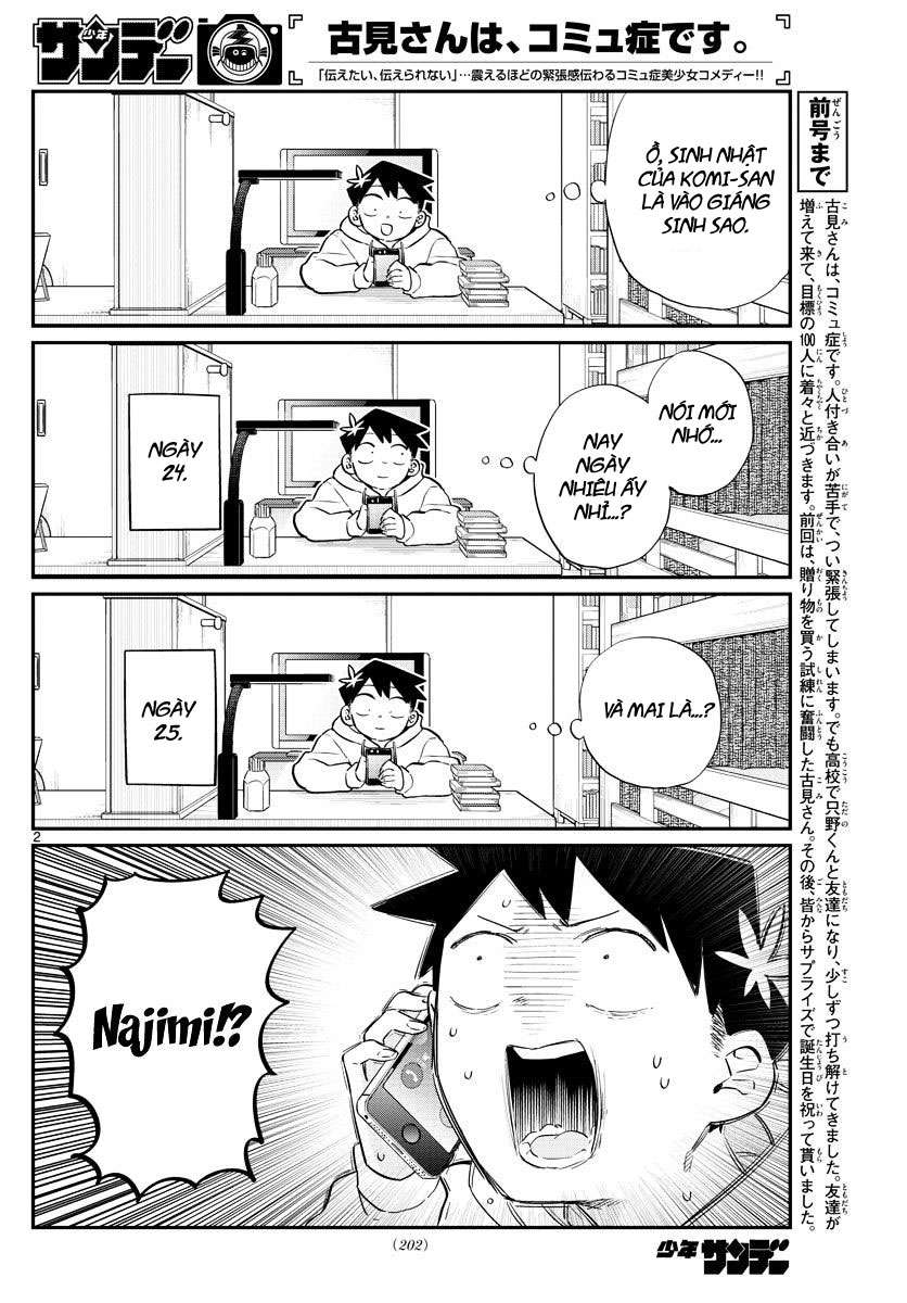 Komi-San Wa Komyushou Desu Chapter 88 - Trang 2