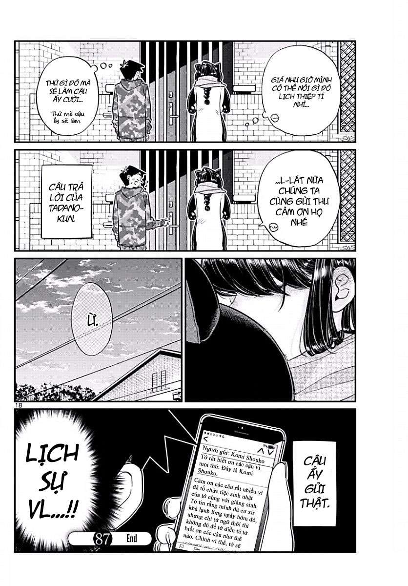 Komi-San Wa Komyushou Desu Chapter 87 - Trang 2