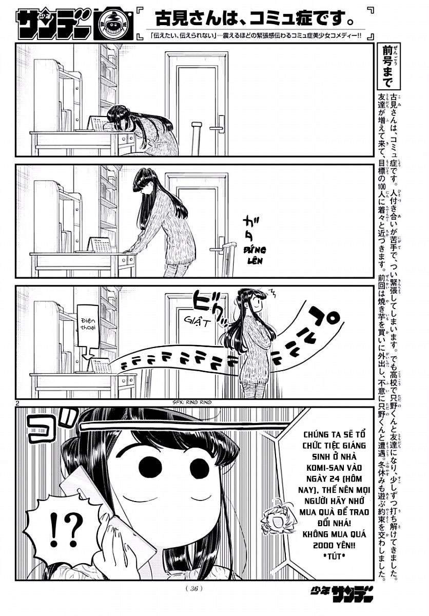 Komi-San Wa Komyushou Desu Chapter 86 - Trang 2