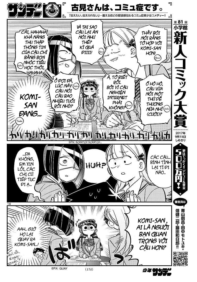 Komi-San Wa Komyushou Desu Chapter 79 - Trang 2