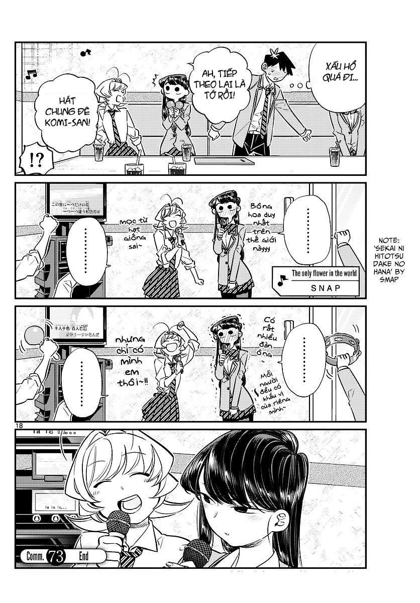 Komi-San Wa Komyushou Desu Chapter 73 - Trang 2