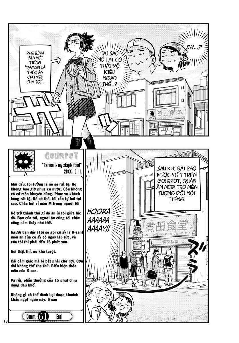 Komi-San Wa Komyushou Desu Chapter 61 - Trang 2