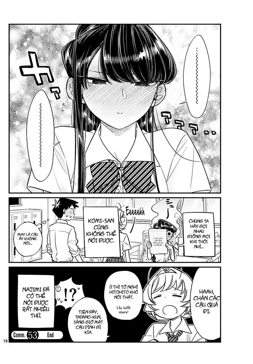 Komi-San Wa Komyushou Desu Chapter 53 - Trang 2