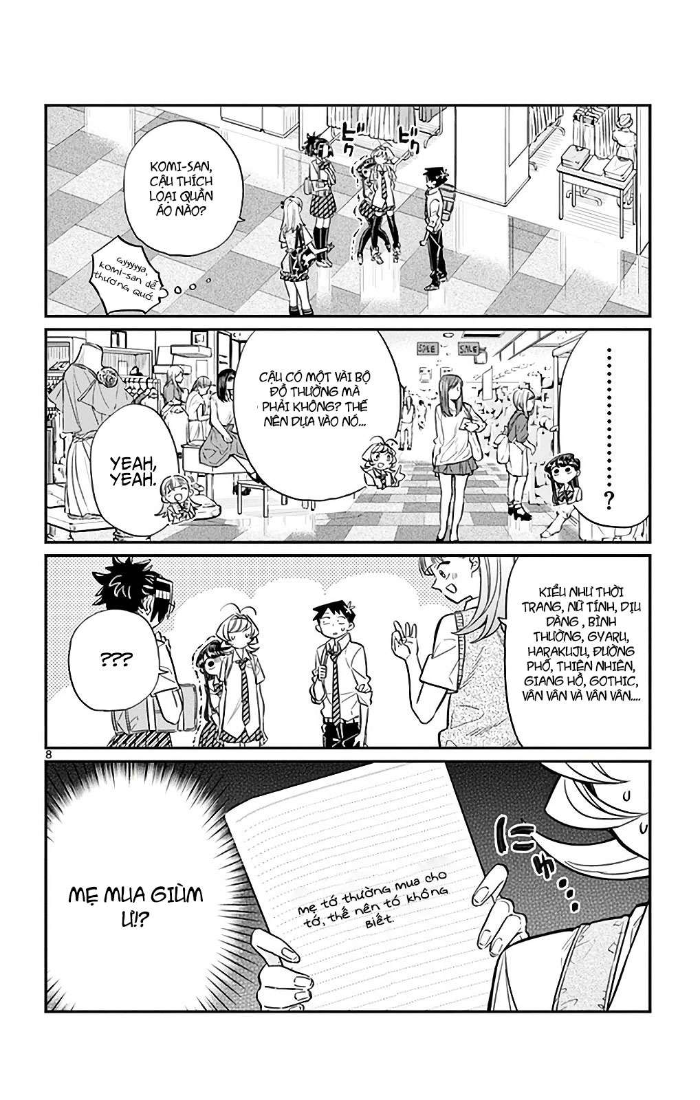 Komi-San Wa Komyushou Desu Chapter 33 - Trang 2