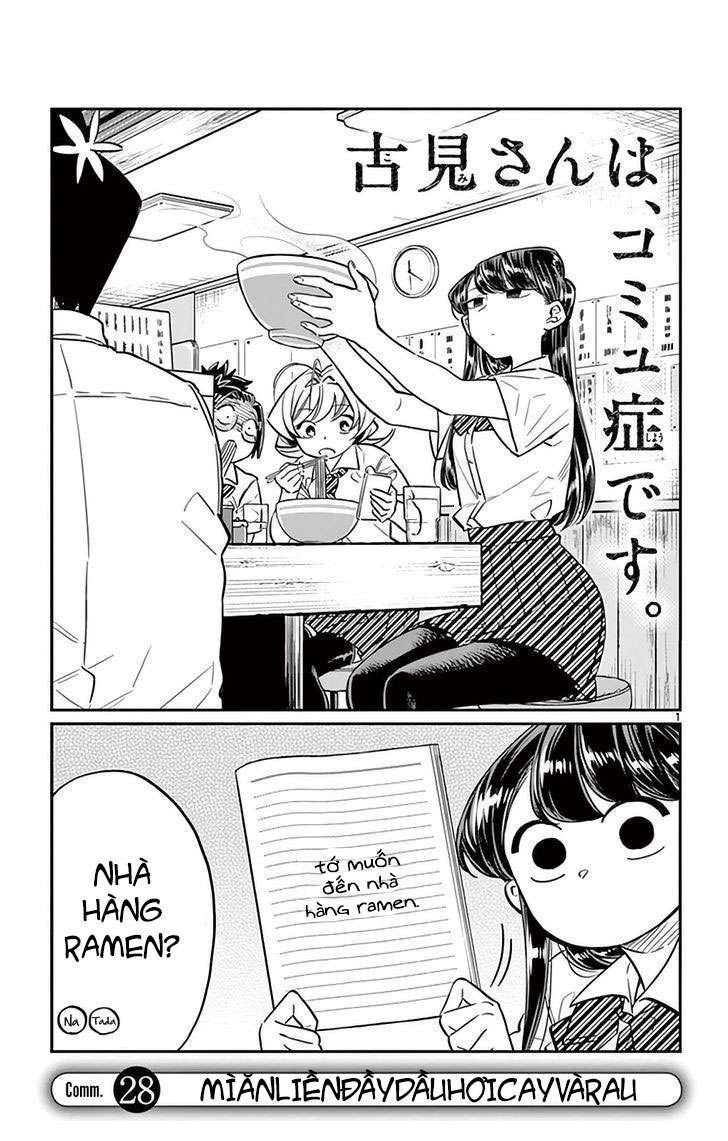 Komi-San Wa Komyushou Desu Chapter 28 - Trang 2