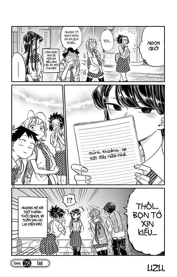 Komi-San Wa Komyushou Desu Chapter 28 - Trang 2