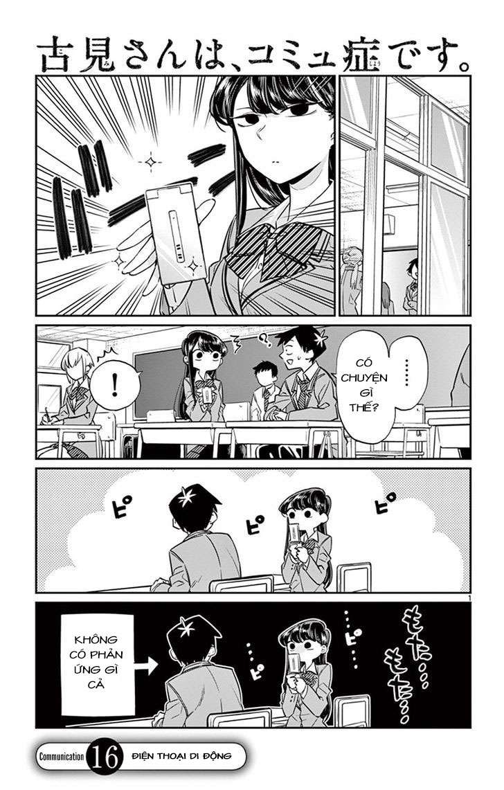 Komi-San Wa Komyushou Desu Chapter 16 - Trang 2