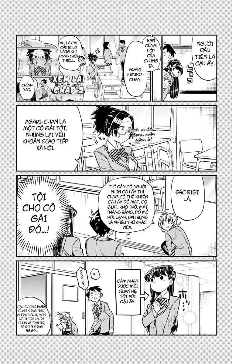 Komi-San Wa Komyushou Desu Chapter 14 - Trang 2