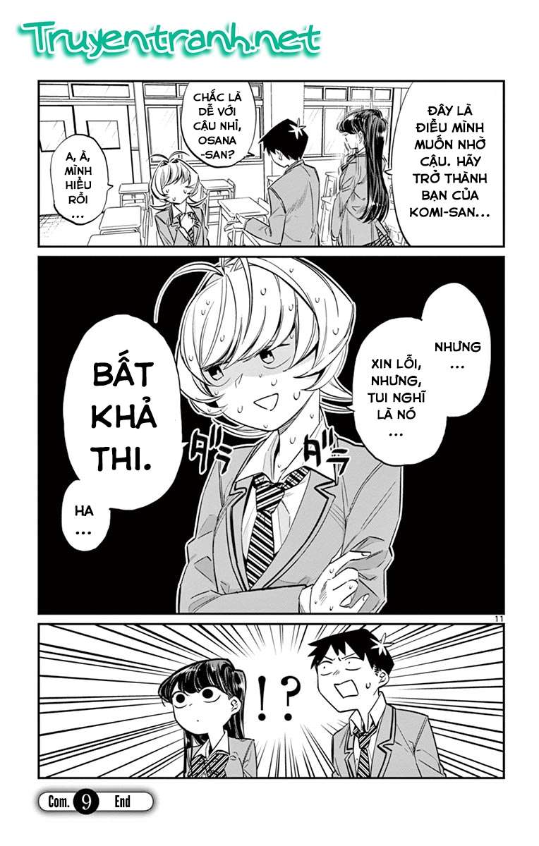 Komi-San Wa Komyushou Desu Chapter 9 - Trang 2