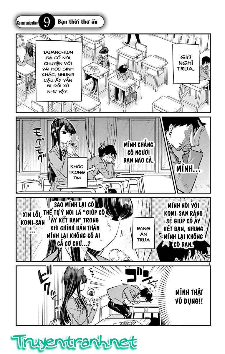 Komi-San Wa Komyushou Desu Chapter 9 - Trang 2