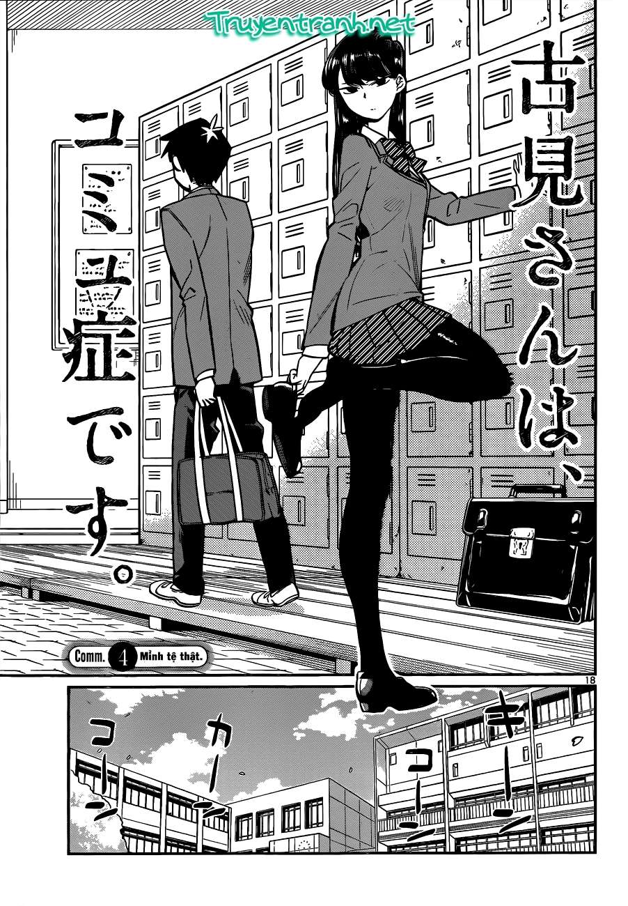 Komi-San Wa Komyushou Desu Chapter 4 - Trang 2