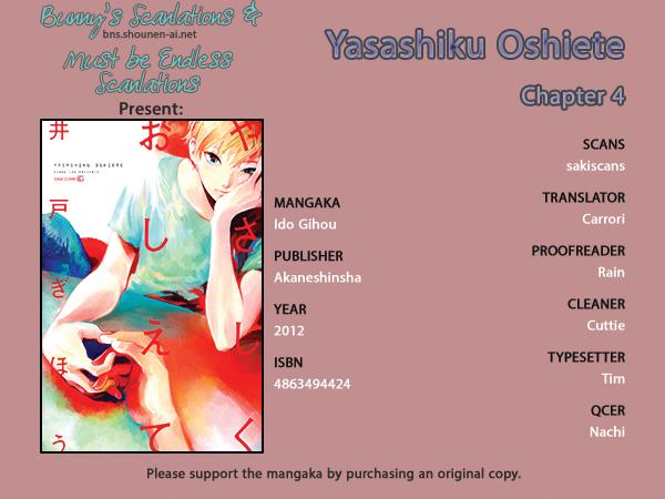 Yasashiku Oshite Chapter 4 - Trang 2