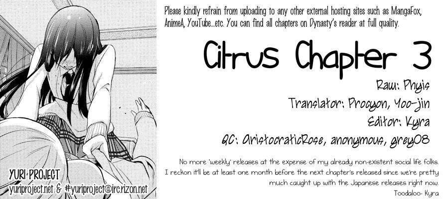 Citrus Chapter 3 - Trang 2