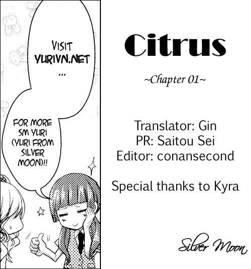 Citrus Chapter 1 - Trang 2