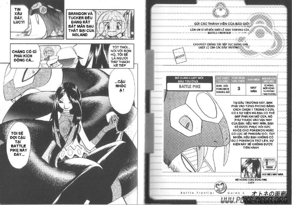 Pokemon Special Chapter 307-308 - Trang 2