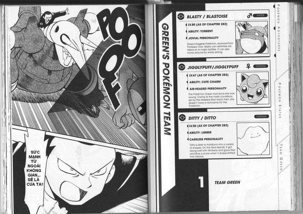 Pokemon Special Chapter 282 - Trang 2