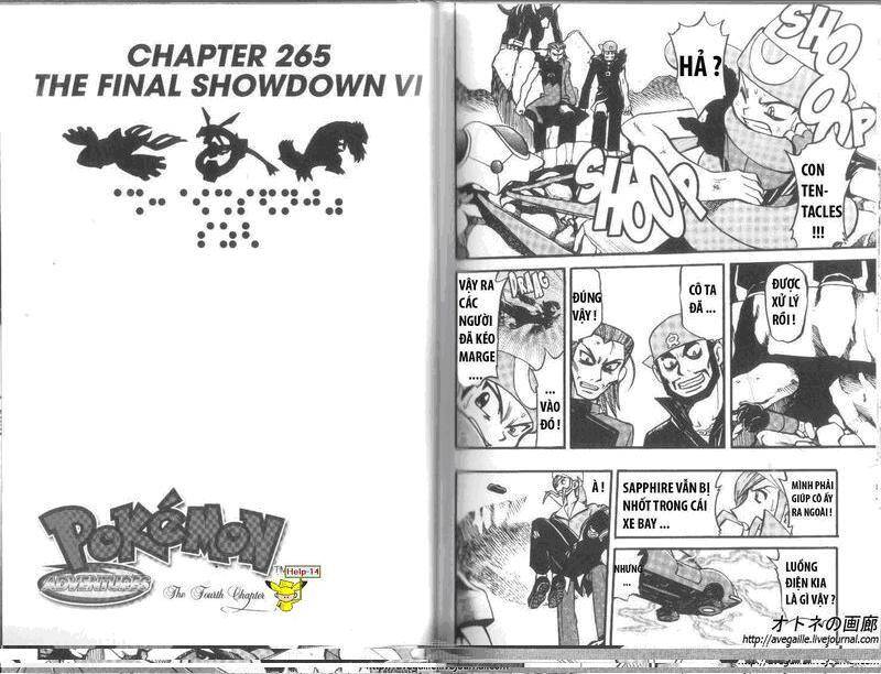 Pokemon Special Chapter 264 - Trang 2