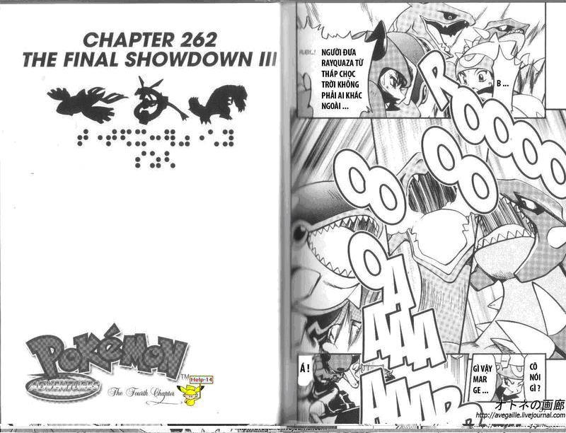 Pokemon Special Chapter 260-263 - Trang 2