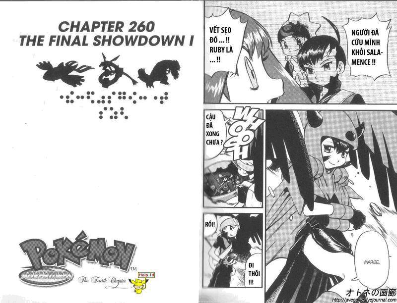 Pokemon Special Chapter 260-263 - Trang 2