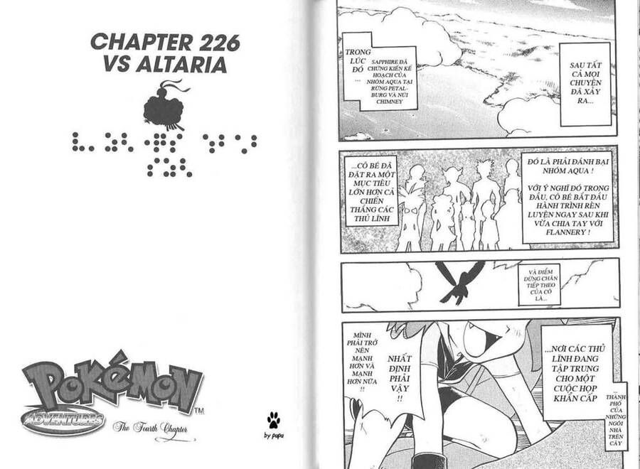 Pokemon Special Chapter 224 - Trang 2