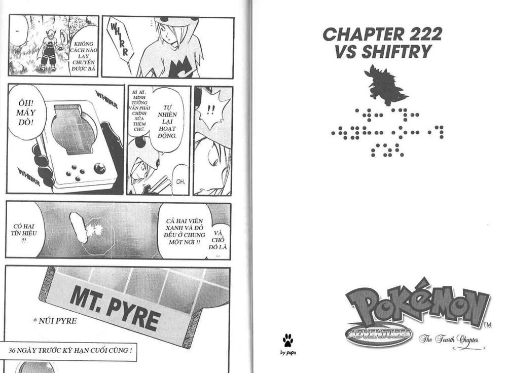 Pokemon Special Chapter 223 - Trang 2