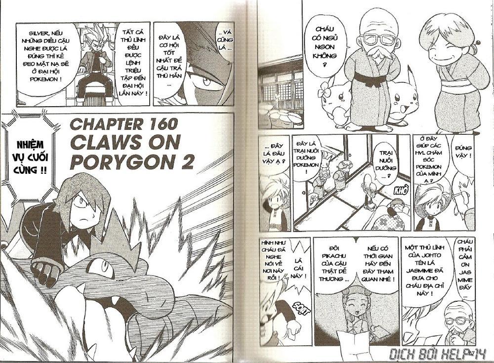 Pokemon Special Chapter 160 - Trang 2