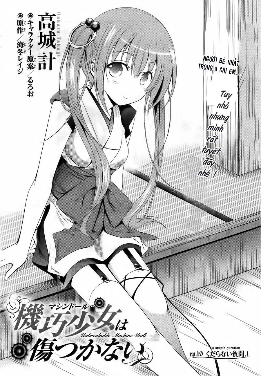 Kikou Shoujo Wa Kizutsukanai Chapter 19 - Trang 2