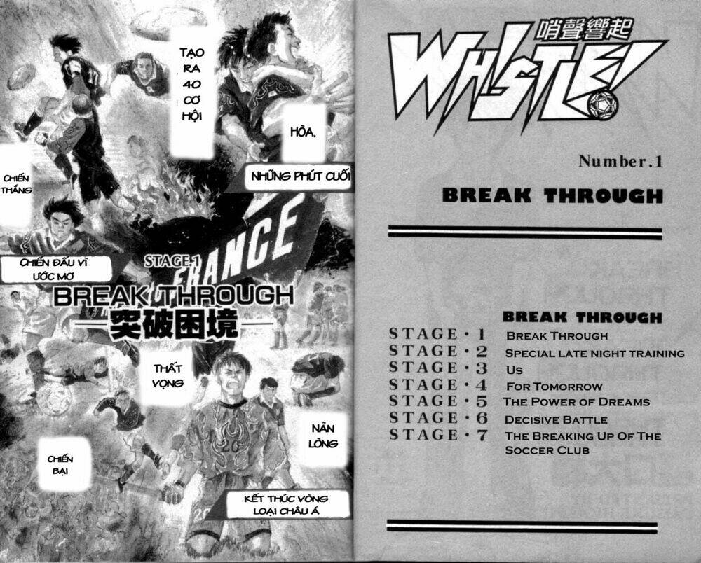 Whistle – Cơn Lốc Sân Cỏ Chapter 1 - Trang 2