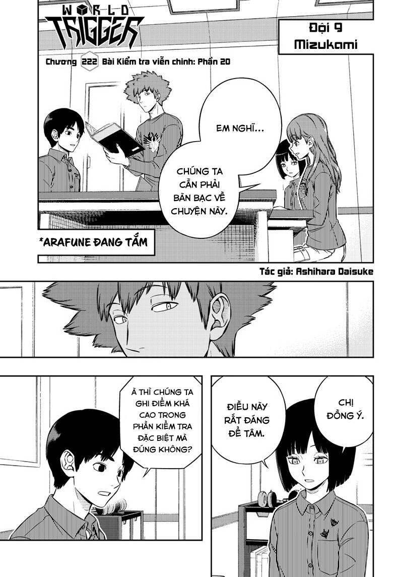 World Trigger Chapter 222 - Trang 2