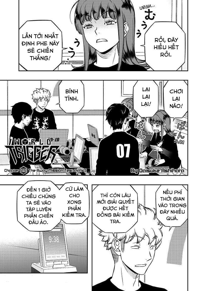 World Trigger Chapter 215 - Trang 2