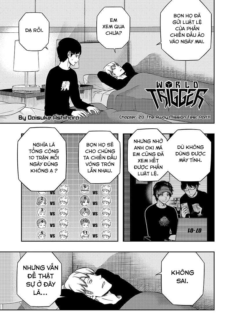 World Trigger Chapter 213 - Trang 2