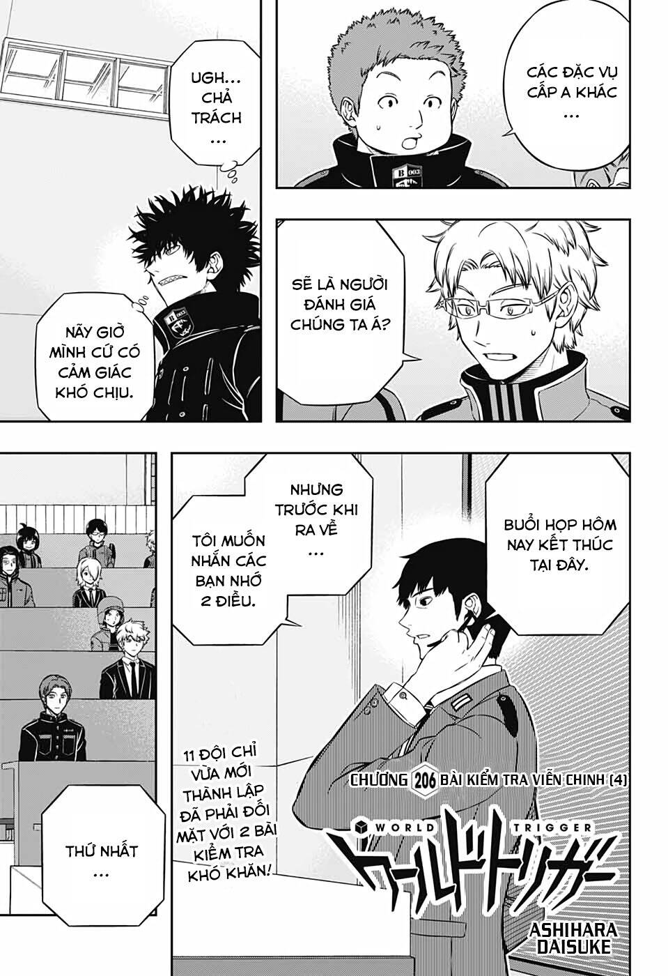 World Trigger Chapter 206 - Trang 2