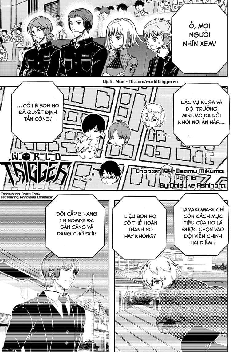 World Trigger Chapter 194 - Trang 2