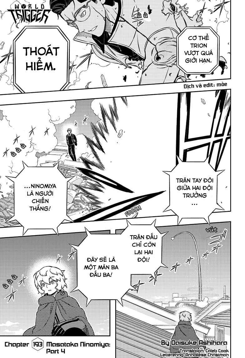 World Trigger Chapter 193 - Trang 2