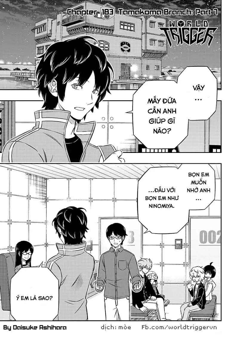 World Trigger Chapter 183 - Trang 2