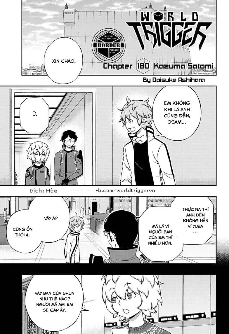 World Trigger Chapter 180 - Trang 2