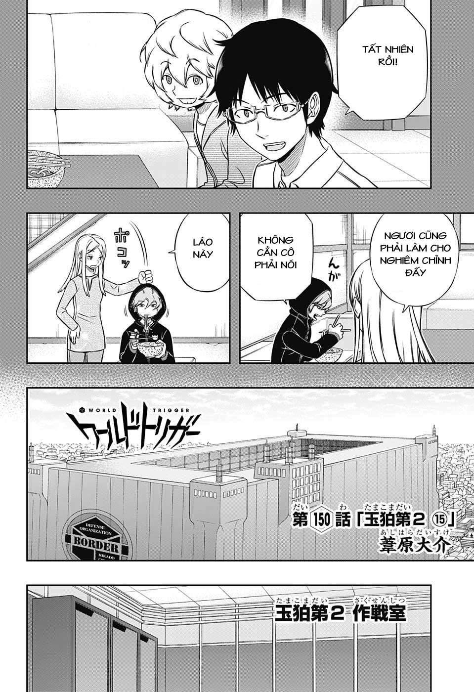 World Trigger Chapter 150 - Trang 2