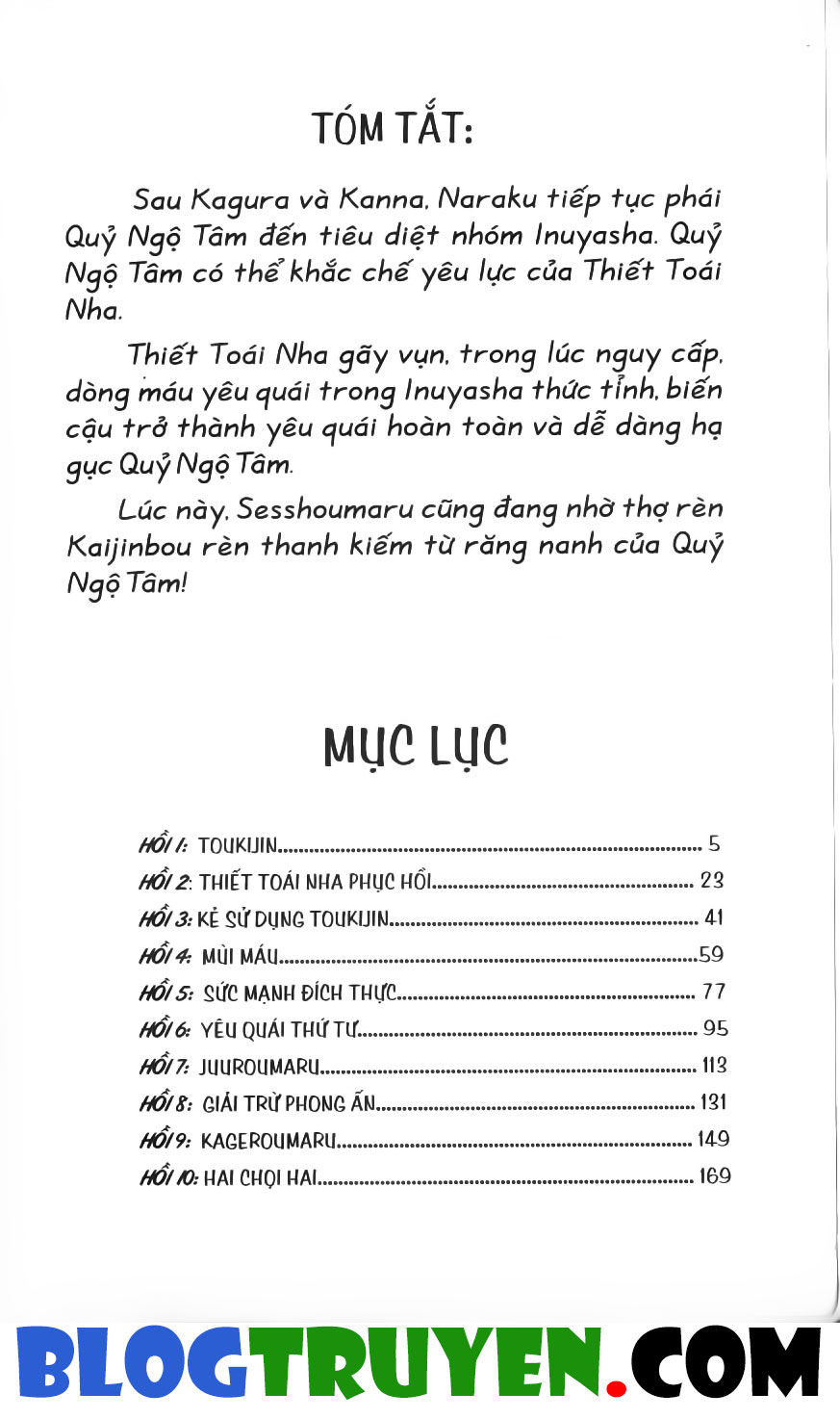 Khuyển Dạ Xoa Chapter 17.1 - Trang 2