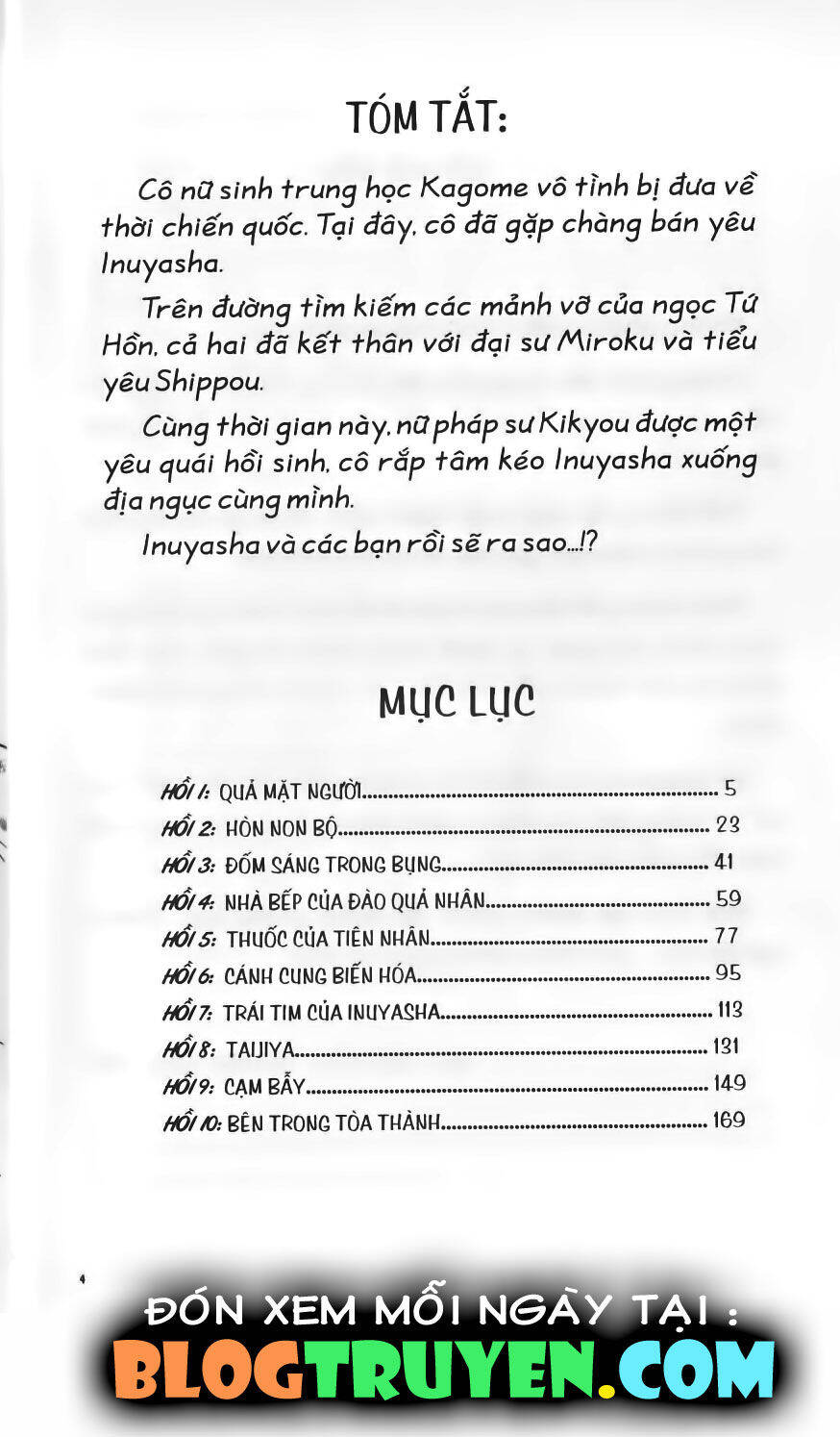 Khuyển Dạ Xoa Chapter 9.1 - Trang 2