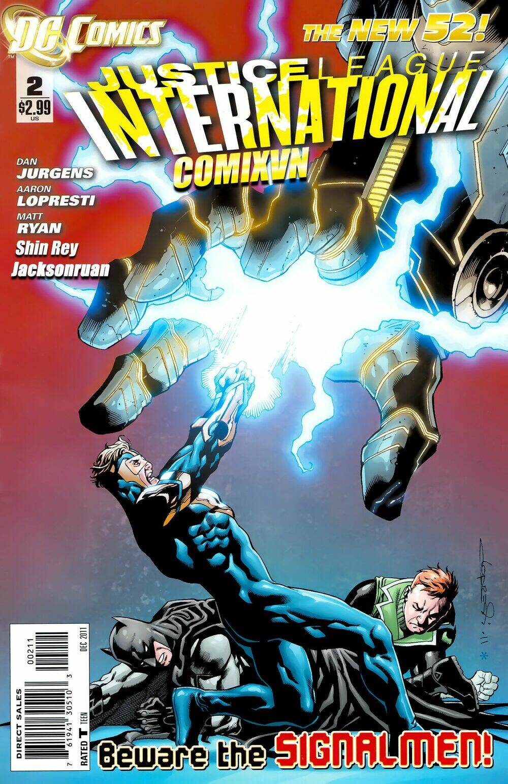 Justice League International Chapter 2 - Trang 2